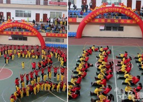 寻乌县幼儿园（中山园）2015年第一届亲子运动会（图）
