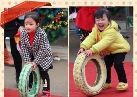 寻乌县石圳幼儿园迎圣诞运动会