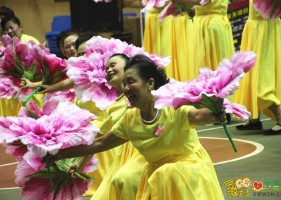 寻乌县第二届全民健身舞蹈大赛（图）